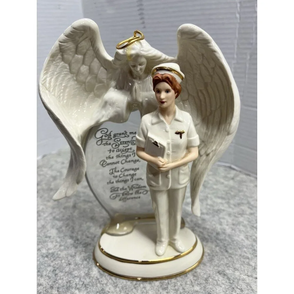 Vintage Angel of Compassion First Issue Bradford Exchange Heaven's Gentle Touch